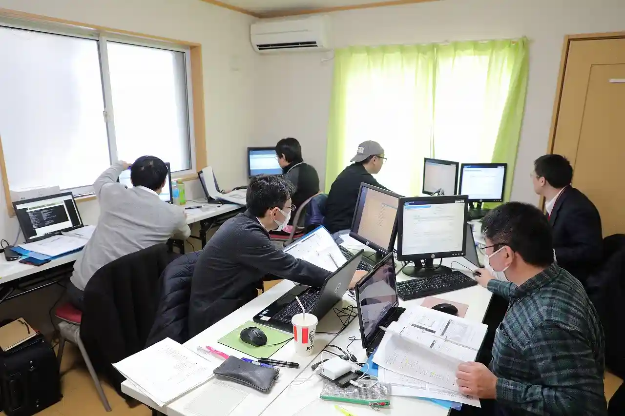 少人数制ハンズオン風景